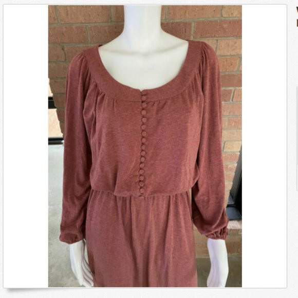 Vintage ACT 1 NEW YORK JERSEY DRESS Elastic Waist - Picture 3 of 12